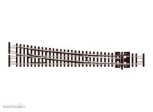 Peco SL-E388F - N Code 55 Weiche rechts 10° großer Radius