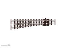 Peco SL-E392F - N Code 55 Weiche links 10° kleiner Radius