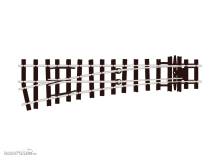 Peco SL-E596 - 0e Code 100 Weiche links 12°