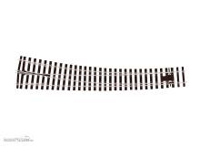 Peco SL-E786BH - Spur 0 Code 124 Bogenweiche rechts 8° mittlerer Radius