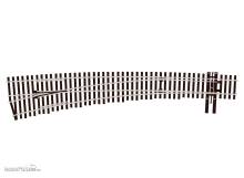 Peco SL-E8377 - H0 Code 83 Bogenweichen links 11,1°