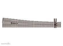 Peco SL-E8381 - H0 Code 83 Weiche rechts 7,15° großer Radius