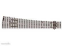Peco SL-E89 - Code 100 Weiche links 12° großer Radius