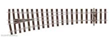 Peco SL-U1196 - OO Bullhead Medium Radius Turnout - Left Hand