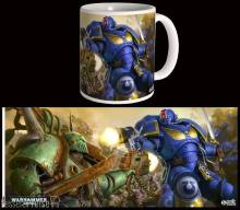Semic SMWHK-M006 - Warhammer 40K Tasse Ultramarines VS Nurgle