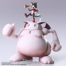 Square-Enix SQEXFF07ZZ824 - Final Fantasy VII Bring Arts Actionfiguren Set Cait Sith & Fat Moogle