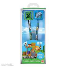 Pyramid International SR74679 - Minecraft Bleistifte mit Topper 2er-Pack