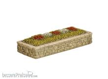 Peco SS324 - Rechteckiges Preis-Blumenbeet