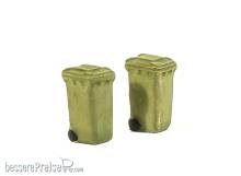 Peco SS375 - Geschlossene Mülltonnen, grün