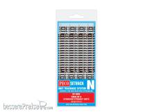 Peco ST-3001 - Standard gerade (8er-Pack)