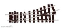 Peco ST-406 - Setrack H0e 22,5° Weiche links