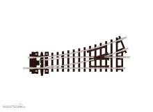 Peco ST-6 - Setrack N Code 80 22,5° Weiche links