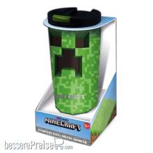 Minecraft Edelstahl-Reisebecher Creeper