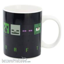 Minecraft Tasse mit Thermoeffekt Squared Pattern 325 ml