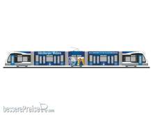 Rietze STRA01203 - Siemens Combino 5tlg. SWU - Radbrauerei Günzburg, 1:160
