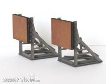 Modellbau Laffont T12401 - Spezial-Prellbock für verschobene Ladungen, 2 Stück