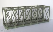 Modellbau Laffont T4501 - Fachwerk-Kastenbrücke 1-gleisig resedagrün