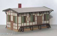 Modellbau Laffont T5901 - Fachwerk-Güterschuppen verputzt