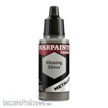 The Army Painter TAPWP3191P - Warpaints Fanatic Metallic: Shining Silver