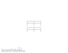Modusteck TT1120060.1 - Absturzgitter für 33,9mm 33,9 x 10,1 mm