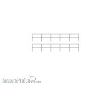 Modusteck TT1120060.5 - Absturzgitter für 80,4mm 80,4 x 10,1 mm