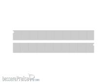 Modusteck TT870398.1 - Bahnsteigabschluss 1 für 80,4mm L.83,4 x H.7,4 mm