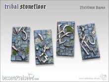 TableTop Art TTA100105 - Tribal Stonefloor I 25x50mm Kavallerie