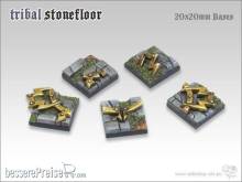 TableTop Art TTA100107 - Tribal Stonefloor I 20x20mm Infanterie