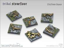 TableTop Art TTA100108 - Tribal Stonefloor I 25x25mm Infanterie