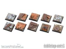 Tabletop-Art TTA100161 - Viking Raid Bases - 25x25mm (10)