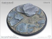 Tabletop-Art TTA100219 - Shaleground Bases - 120mm Round Lip