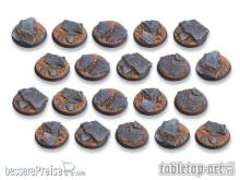 TableTop Art TTA100233 - Shaleground Bases - 32mm DEAL (20)