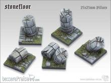 TableTop Art TTA100414 - Stonefloor I 25x25mm Säulen
