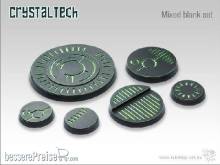 TableTop Art TTA100554 - Crystal Tech I blank mixed Set