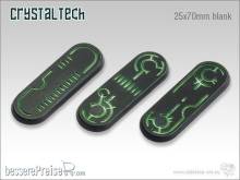 TableTop Art TTA100562 - Crystal Tech I 25x70mm blank