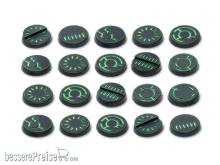 TableTop Art TTA100566 - Crystal Tech Bases 25mm blank DEAL
