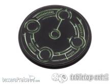 TableTop Art TTA100583 - Crystal Tech Bases BLANK - 120mm RL