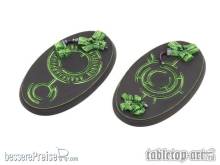 Tabletop-Art TTA100589 - Crystal Tech Bases - 90mm Oval (2)