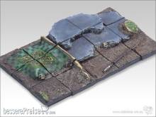 TableTop Art TTA100604 - Battleground I 25x25mm Infanterie Diorama 1