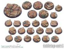 TableTop Art TTA100743 - Lizard City Bases - Starter DEAL Rund (20-5-1)
