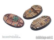 Tabletop-Art TTA100744 - Lizard City Bases - 75mm Oval (3)