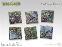 TableTop Art TTA100802 - Woodland I 25x25mm Infanterie
