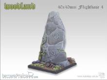 TableTop Art TTA100808 - Woodland I 40x40mm Flugbase 4