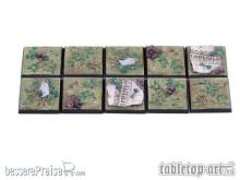 Tabletop-Art TTA100825 - Woodland Bases - 30x30mm (10)