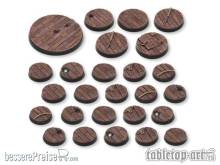 TableTop Art TTA103109 - Pirate Ship Bases - Starter DEAL Rund (20-5-1)