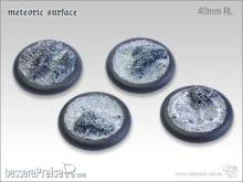 Tabletop-Art TTA106091 - Meteoric Surface Bases - 40mm Round Lip (2)