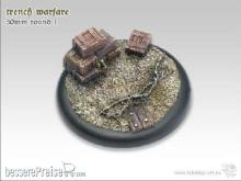 TableTop Art TTA106103 - Trench warfare Base I 50mm 1 RL
