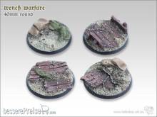 TableTop Art TTA106107 - Trench warfare Base I 40mm