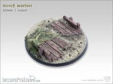 TableTop Art TTA106109 - Trench warfare Base I 60mm 2