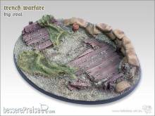 TableTop Art TTA106111 - Trench warfare Base I Big Oval
